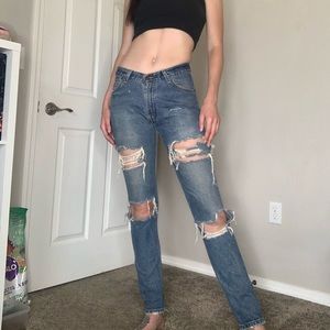 Original Re/Dun mid rise size 27 jeans